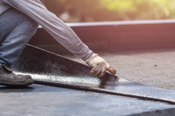Professional Crawl Space Encapsulation technician working in White Plains, NC